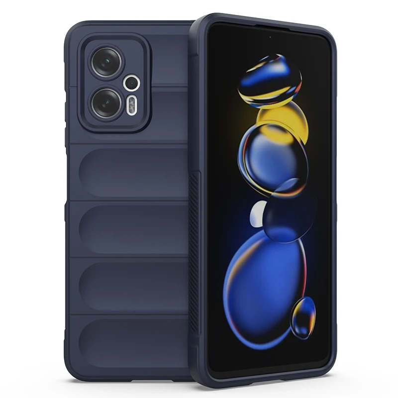 Shockproof Silicone Back Cover - Durable Protective Phone Case