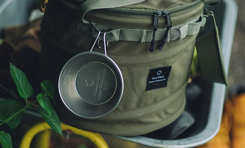 Description Picture 4 of itemThous Winds Camping Stainless Steel Bowl Portable Tableware Cookware 300ml Sierra Cup Hiking Backpacking Camping Supplies TW3006