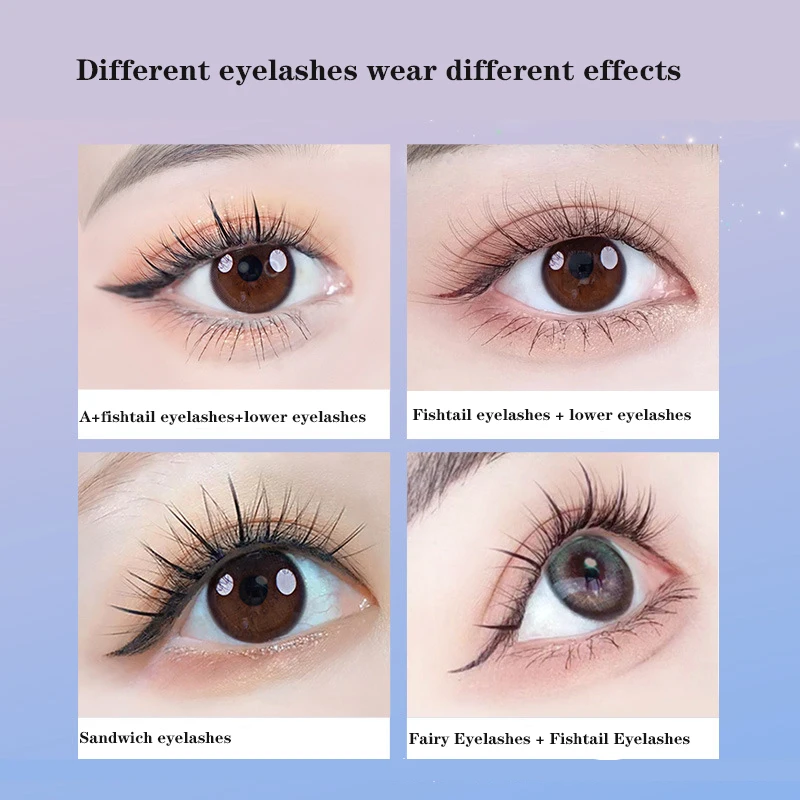 3D A/M Shape Individual Eyelash Extension Fairy Angel Eye Lash