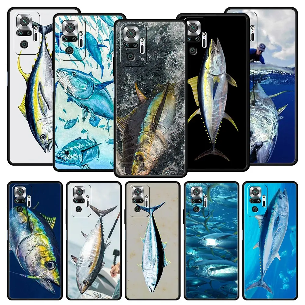 Bluefin Tuna Soft TPU Phone Case Cover