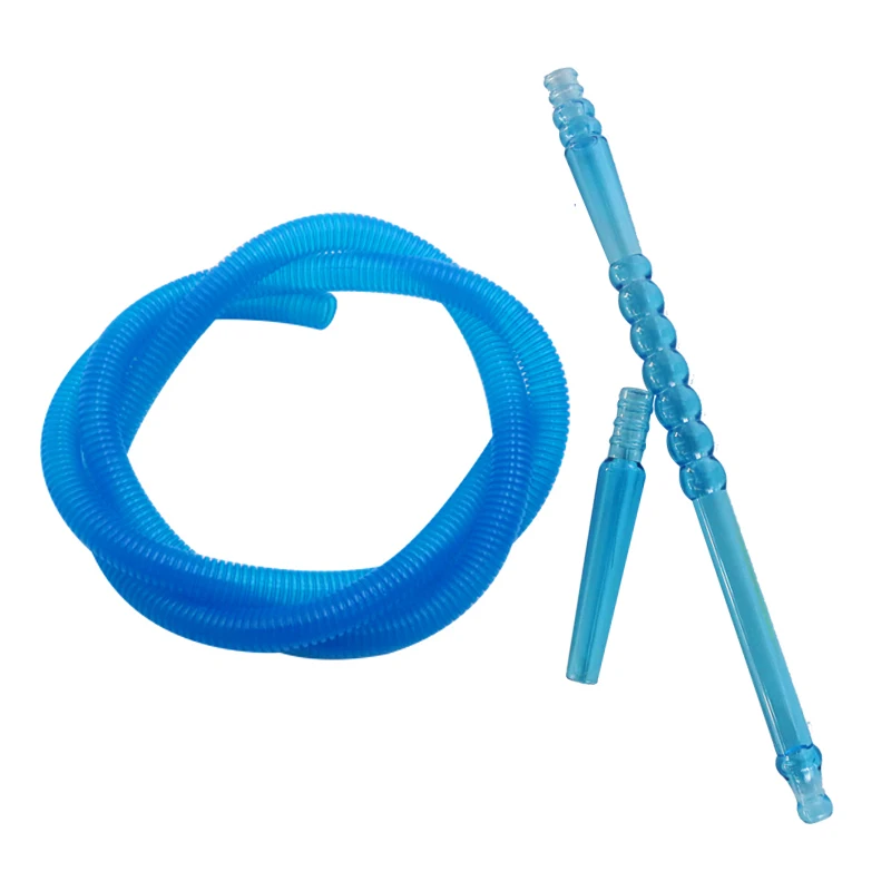 1pc 150cm Plastic Shisha Long Mouth Pipes Hookah Hose Plastic Hookah Handle Shisha Hookah Bowl Accessories 2