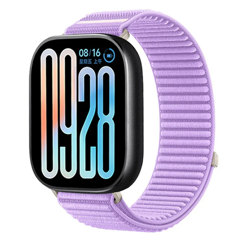 حزام حلقة من النايلون لساعة Redmi 5 4 حزام ساعة قا...