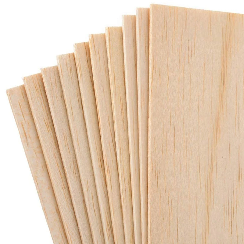 Basswood Craft Board Model Toys Building Carving Handicraft Educational DIY  Accessories DIY Basswood Chips Thickness 1.5-10mm - AliExpress