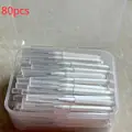 80pcs 0.7 mm white