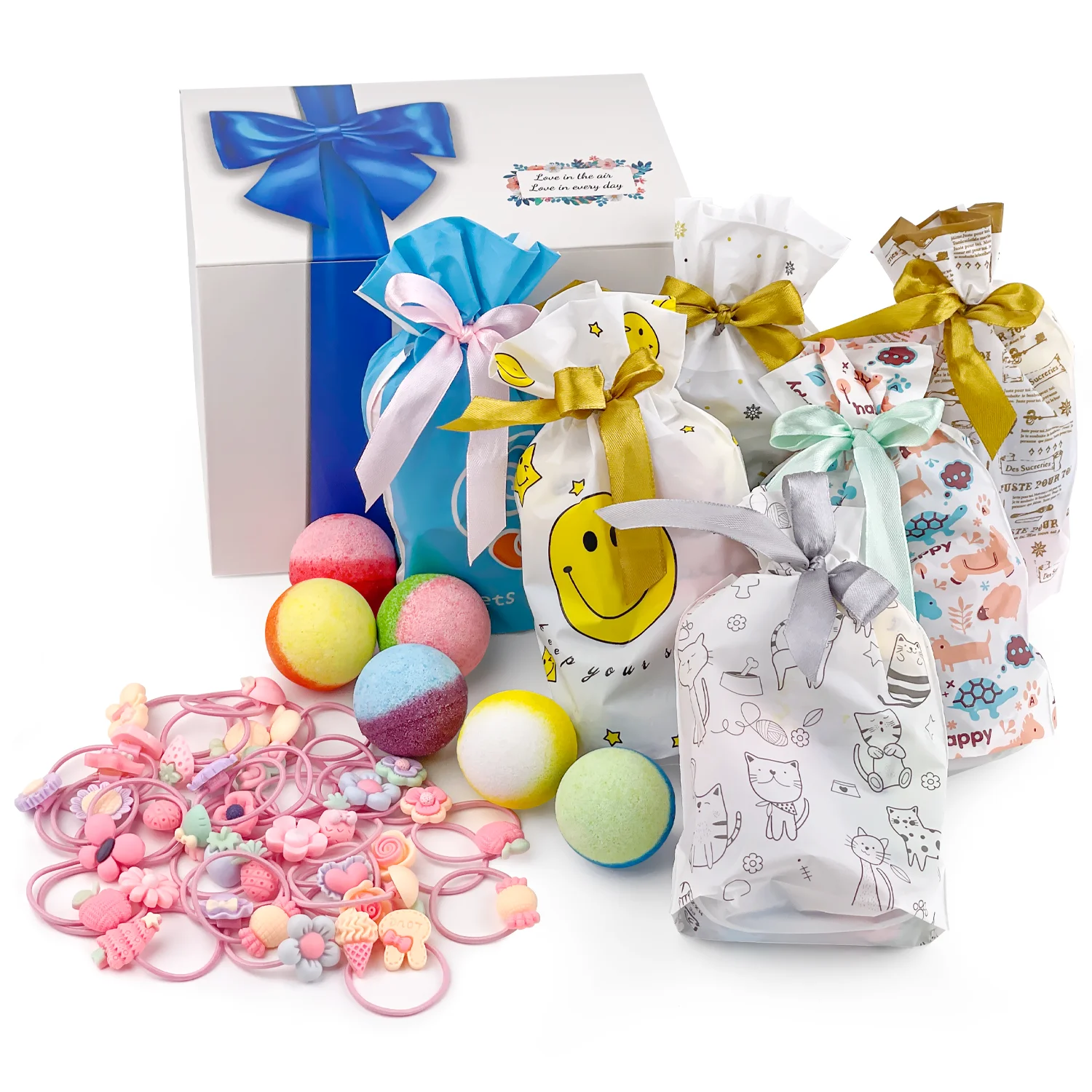 Natural Handmade 1pcs Bath Bomb Ball With A Surprise Toy Inside