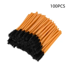 

100 PCS Disposable Eyelash Brushes Mascara Wands Eye Lash Eyebrow Applicator Cosmetic Makeup Brush Tool Kits