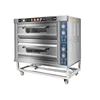 220v  2 Layers Oven  Stainless Steel Bread Cake Roasted Chicken Pizza  Use Kitchen Baking Machine Food Processor CommercialOve 1