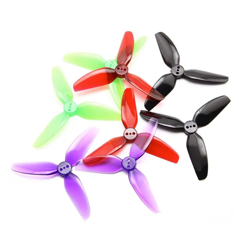 Hélice 3 pouces T3X3X3 PC pour drone FPV course - Lot de 4