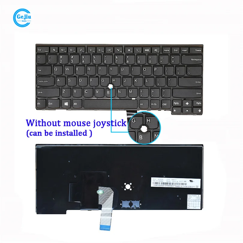Tastiera Retroilluminata Spagnola Per Lenovo ThinkPad T440/T450/T460/L440 - Con Trackpoint E Strumenti Di Installazione