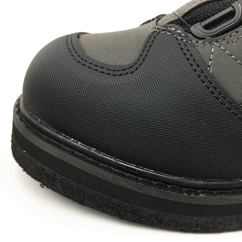 Fly Fishing Aqua Shoes Self-lock Felt Sole Mesh Fabric Boots Wear-resistant Outdoor Non-slip