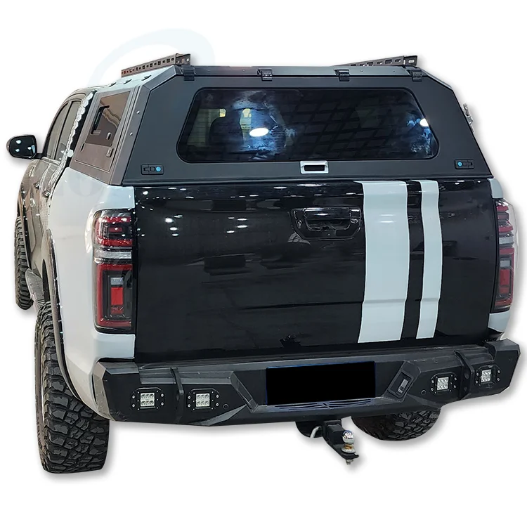 

Waterproof Steel Hard top Truck Canopy Topper For Great Wall Cannon