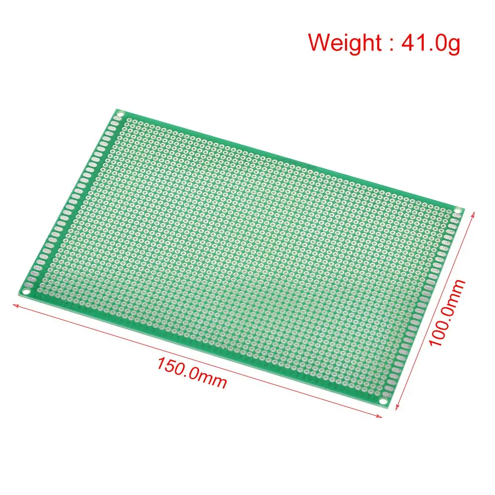 Printed Circuit Board TZT 1pcs 10x15cm 100x150 mm Single Side Prototype Universal Circuit Board Protoboard For Arduino