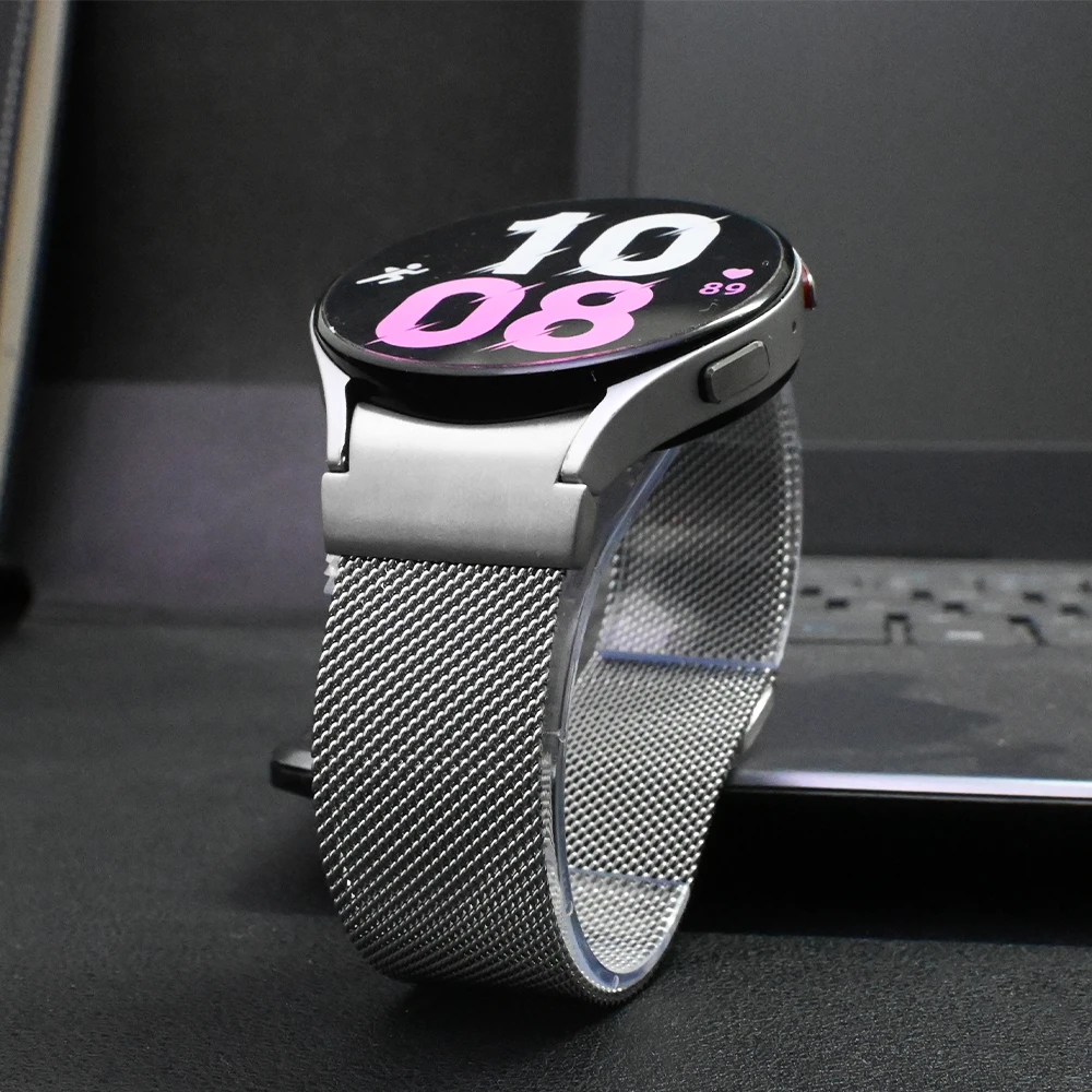Magnetic Stainless Steel Quick Fit Strap Band - Universal Fit