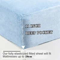 Ultra Soft Milk Velvet Bed Sheets Set Autumn Winter Bedding Set 4/6 Pieces Flannel Fitted and Flat Sheet Pillowcase Cozy Warmth 4