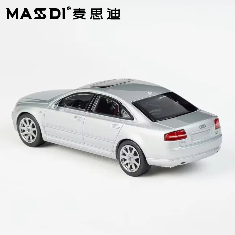 MASDI 1/64(改) AUDI A8L アルミ深リム カスタム MASSDI 1:64 Audi A8