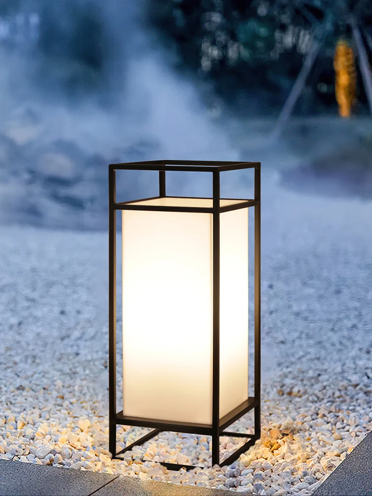 

Outdoor Courtyard Light Waterproof Japanese Terrace Light Sun Table Outdoor Floor Atmosphere Landscape Villa G