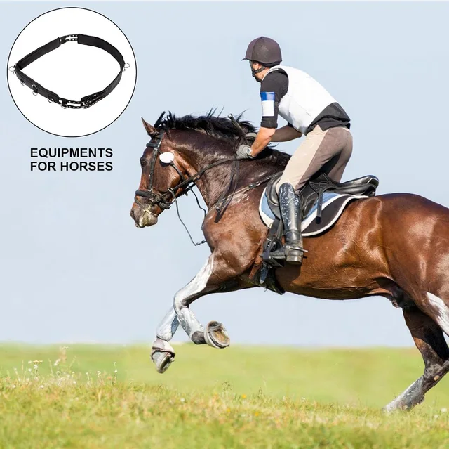 Horse Training Belly Strap Horse Saddles Harness Multifunctional Horse Riding Equipment Belly Strap Equestrians Supplies 6