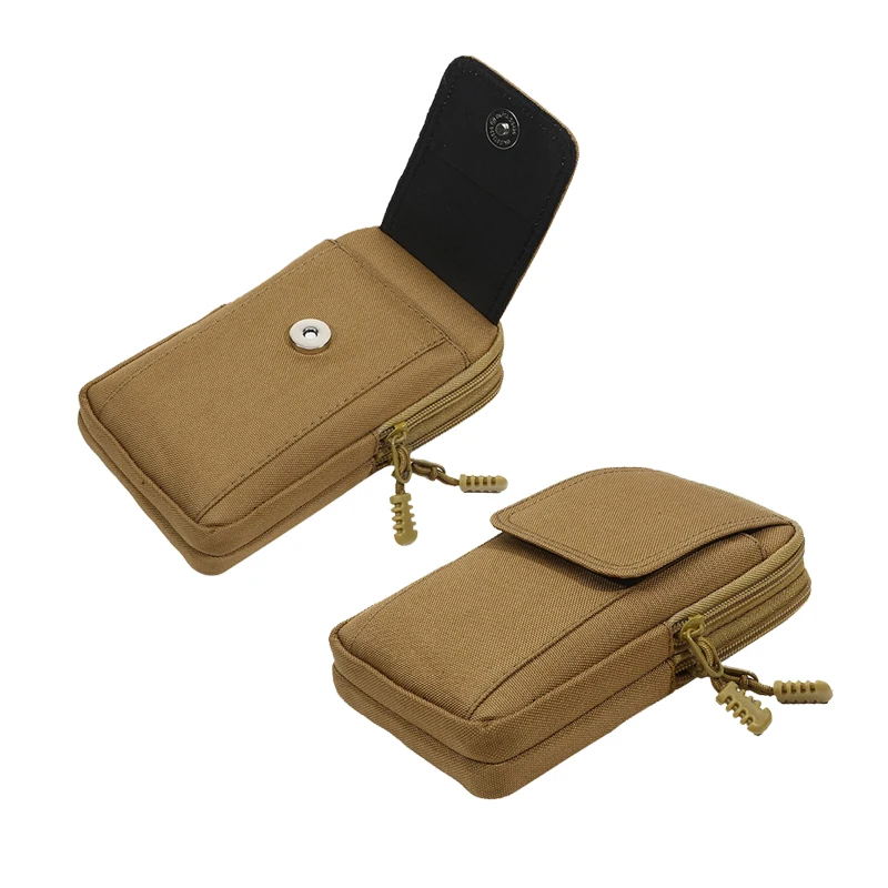 Oxford Taille Packs Vintage Outdoor 6,5 zoll Sport Handy Tasche Männer Tragen Gürtel Taille Tasche Mini Brust Tasche Für junge Umhängetasche – Detail 6