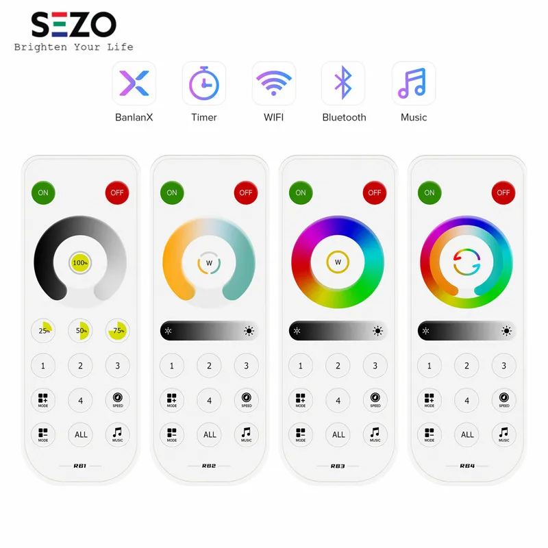 RB1RB4UltrathinTouchSPIPWMLEDRemoteforSP63EController24GHz