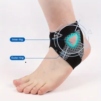 Support de cheville ultra-fin et respirant pour hommes et femmes, haute élasticité, adapté aux sports comme le basketball, le football et la course à pied 2