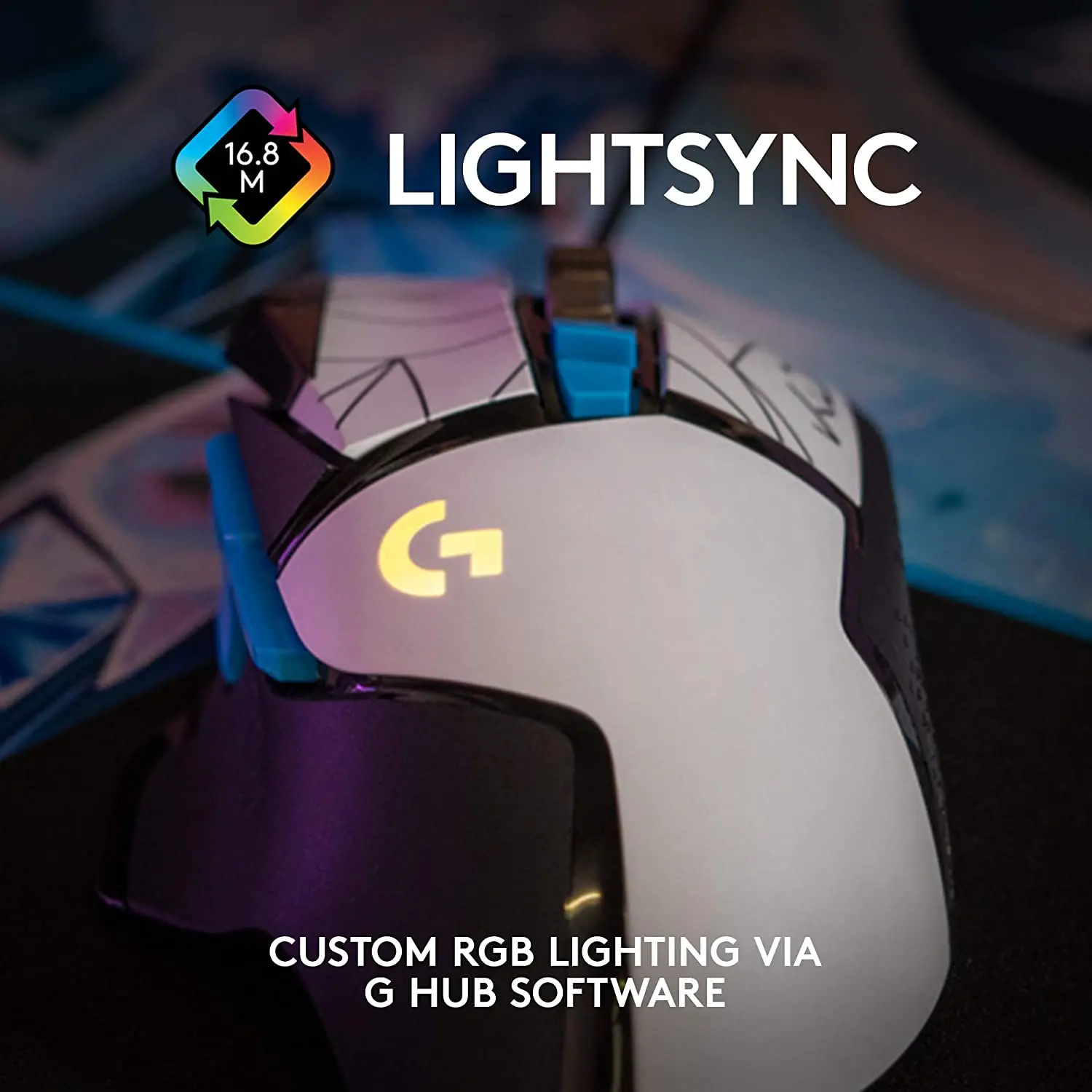 Logitech Game Mouse G502 Hero With 16,000dpi High Performance Gaming Mouse  Hero Programmable Tunable Lightsync Rgb 32-bit Arm - Mouse - AliExpress