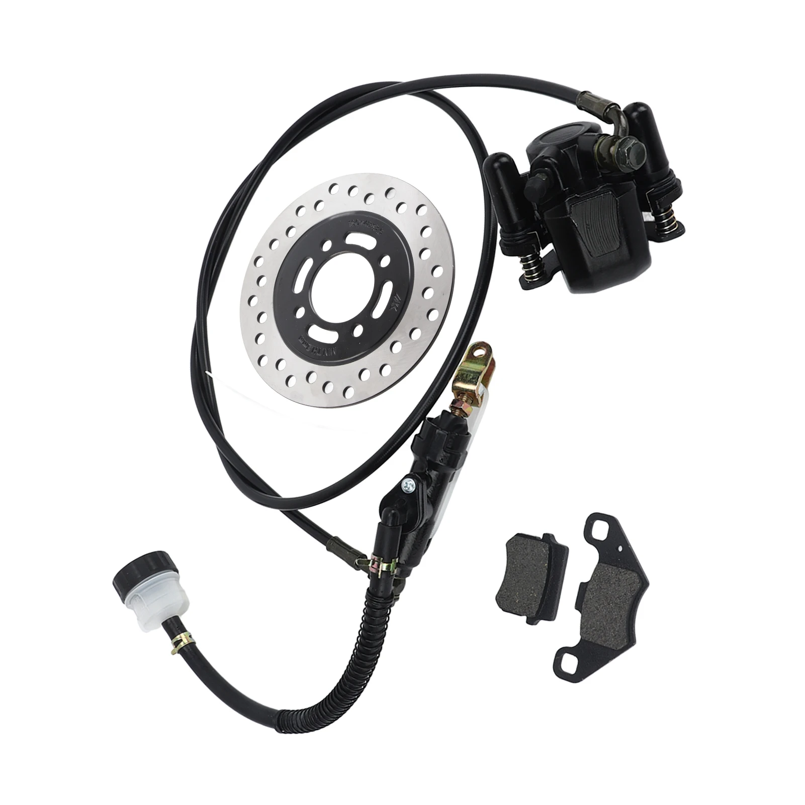 Brake Pad Disc Brake Kit Disc Kit Pad Disk Rotor for 50cc 110cc 125cc 150cc 200cc 250cc Dirt Bike Quad ATV Kart