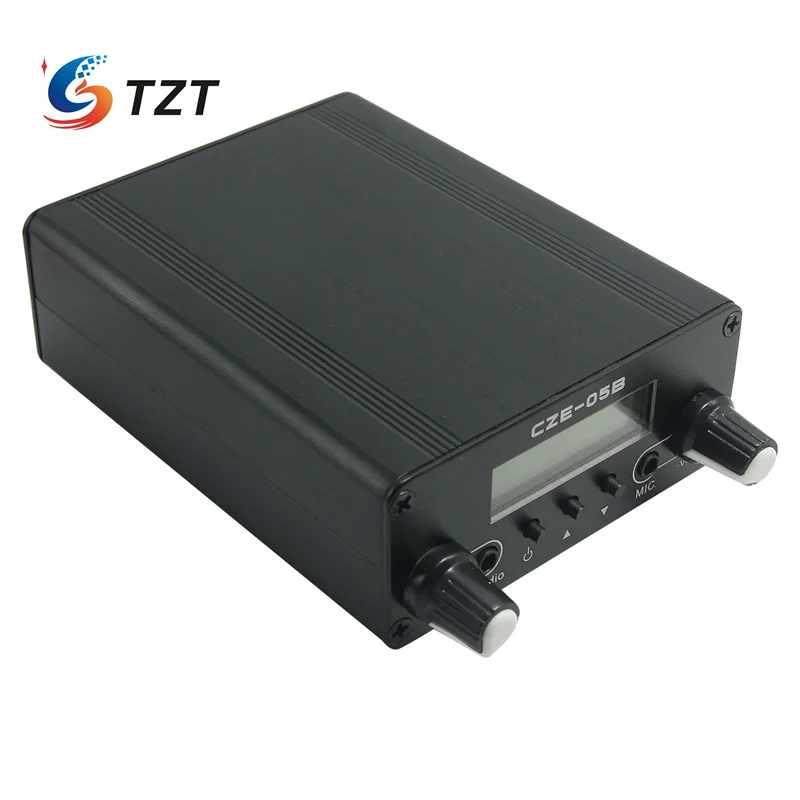 TZT CZE-05B 0.5W FM 송신기 스테레오 주파수 변조 조정 라디오 방송