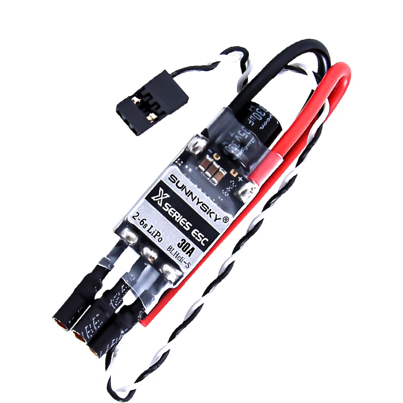 Contrôleur Brushless SUNNYSKY X 30A BLHeli-S ESC 2-6S pour Drone