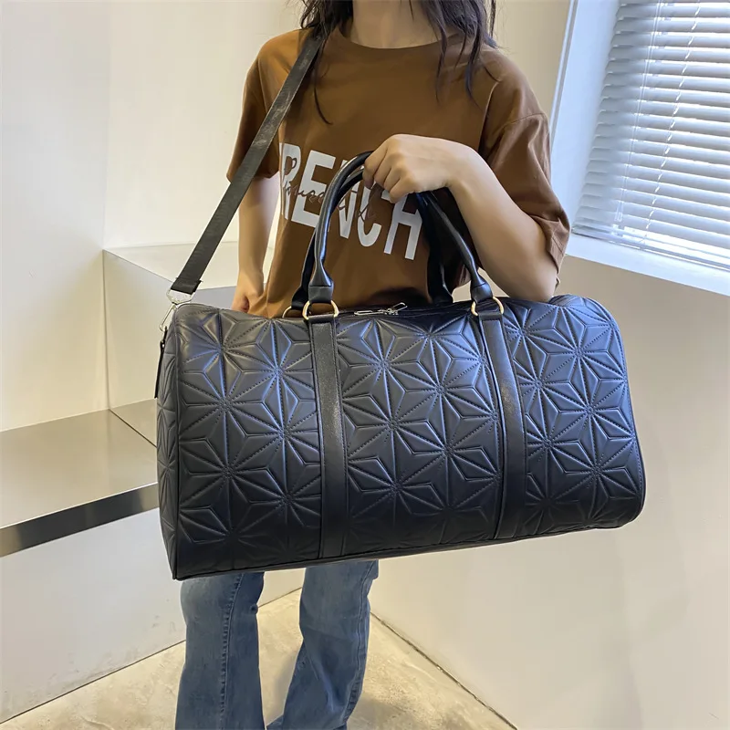 Super Large Capacity Business Travel bags Leather Big travelling bag luggage Sports Fitness Duffel bag Fashion bolsa feminina