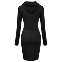 Ladies Dress Autumn Women Hooded Dresses Hoodies Women Sweatshirts Women Hoodies Dress Tops Ladies Clothing 6