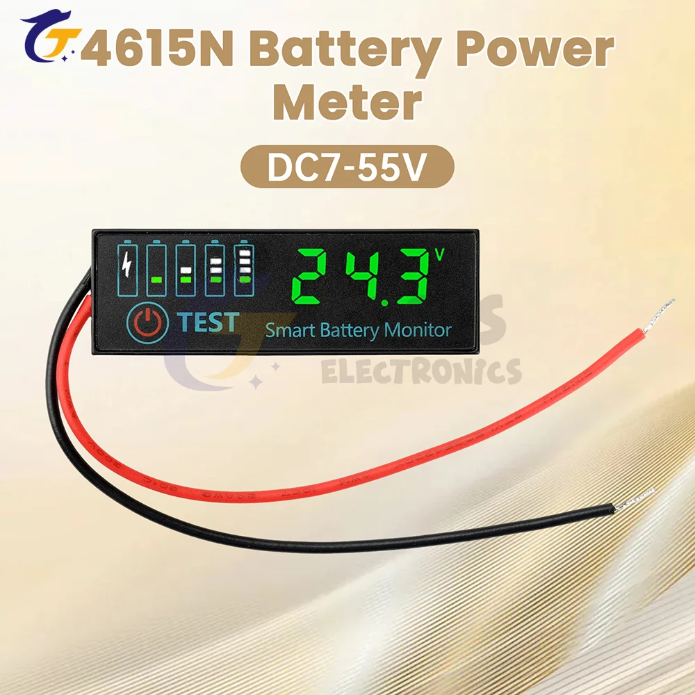 Testeur de Batterie Drone LED 1S-8S Indicateur de Puissance Lipo Li-ion