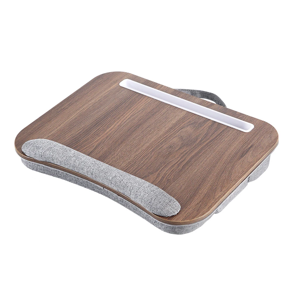 Laptop Stand with Pillow Cushion & Anti-Slip Strip Home Office Lap Desk Laptop Table Fits Up To 15.6 Inch Laptops 6