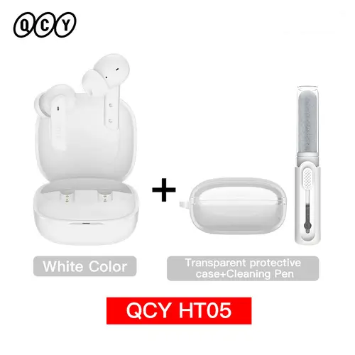 QCY HT05 ANC Wireless Earphone 40dB Noise Cancelling Bluetooth 5.2 Headphone 6 Mic ENC HD Call TWS Earbuds Transparency Mode - Image 15