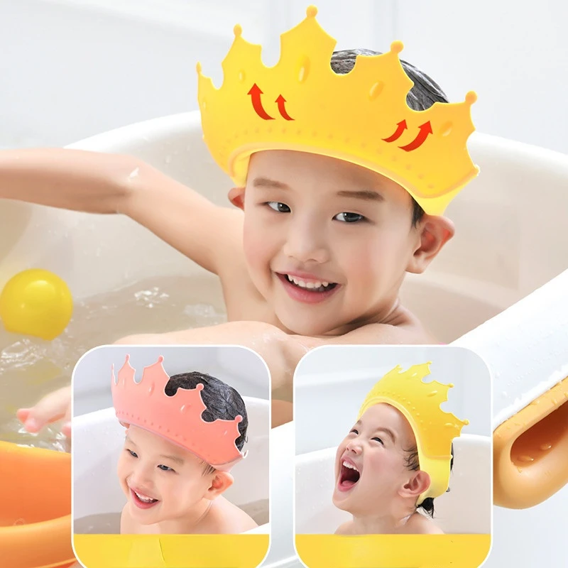 Shampoo Cap Baby Kids Protect Baby Wash Hair Shield Shower