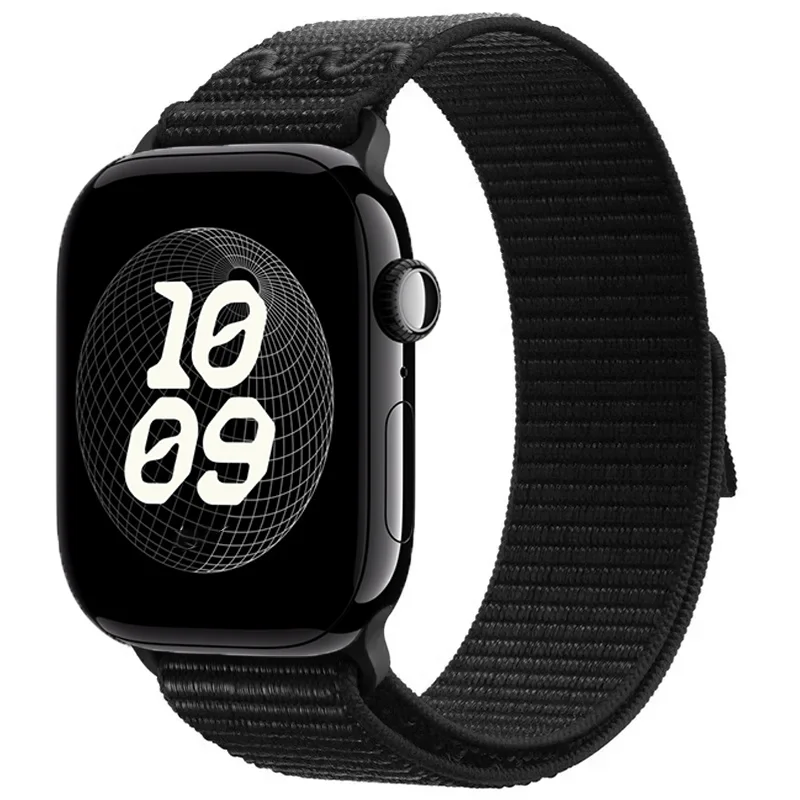 Nylon Sport Strap for Smartwatch - Adjustable Loop Bracelet in Multiple Sizes