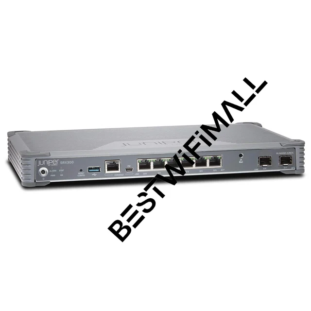 Сеть Juniper Network SRX340 Брандмауэр Услуги Шлюз Надежное подключение, Брандмауэр 3 Гбит/с и 600 Мбит/с IPsec VPN 5
