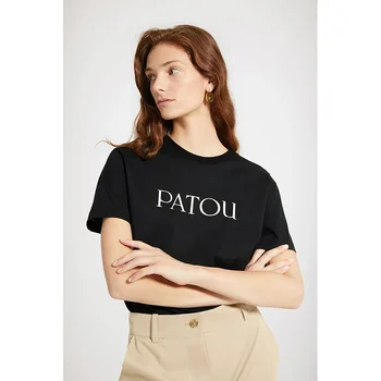 2024 Hot Sales Japan Style Cotton O-Neck Fashion Letter Printed Tees Summer Harajuku Women Loose Short Sleeve T-shirt 1