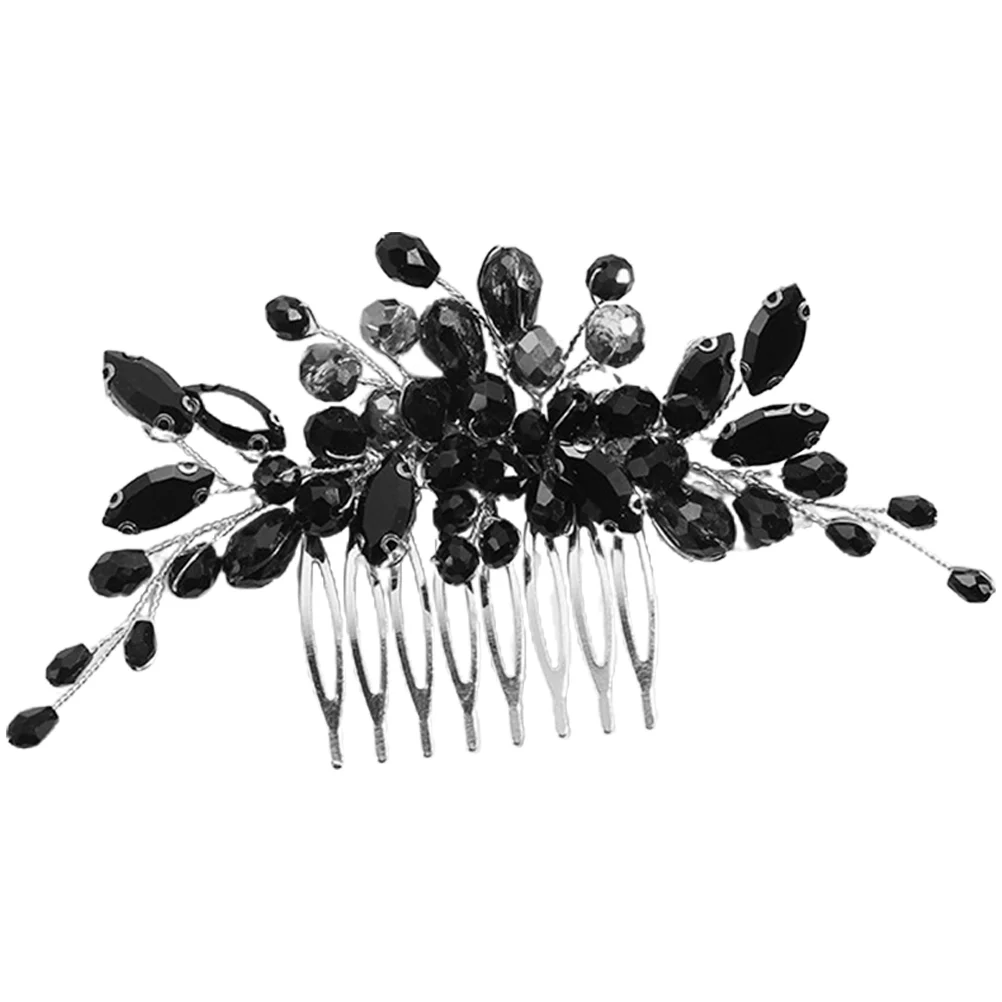 

Country Style Rhinestones Miss Bride Gold Decor Wedding Crystal Hair Accessories for Brides