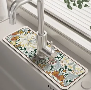 Cute Absorbent Faucet Mat 1