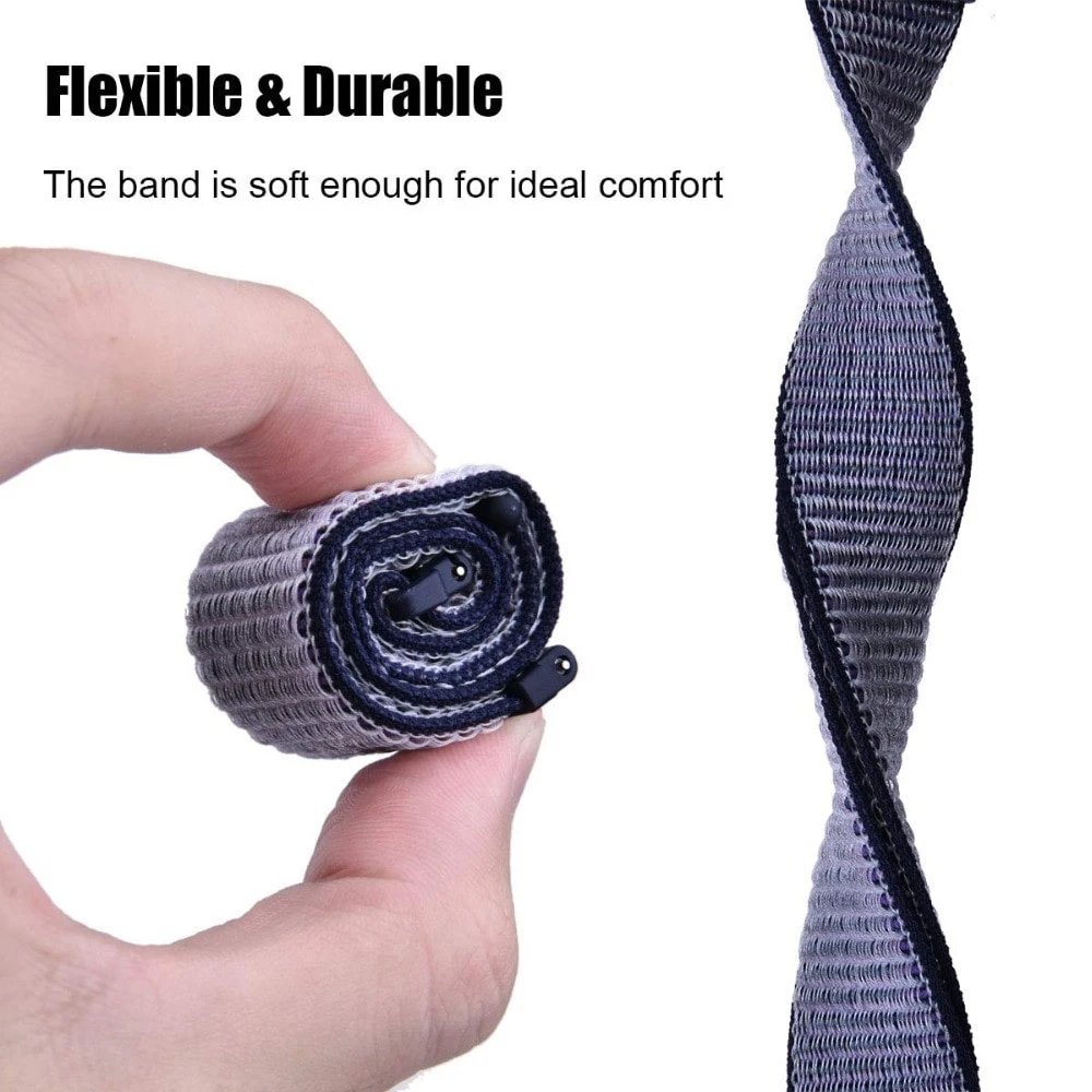 Enhanced Nylon Loop Band Smartwatch Replacement Wristband Bracelet - Durable and Stylish Nylon Strap