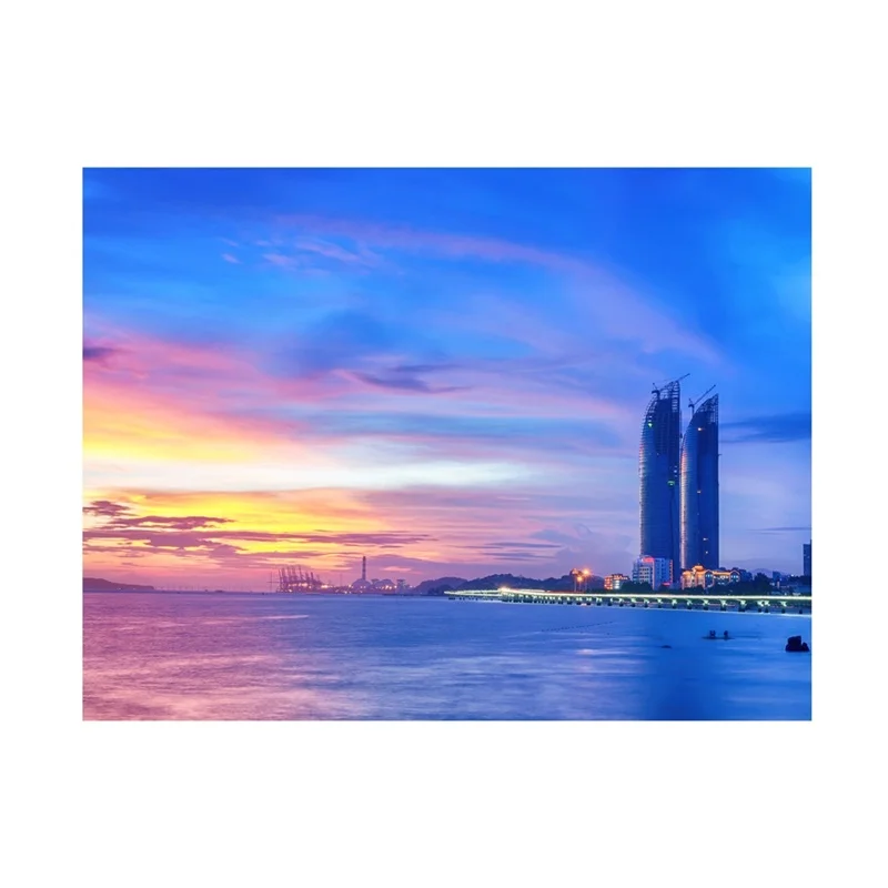 thumbnail image 1 of Fondo de playa de verano con arena tropical, olas de playa, cielo azul, paisaje natural, telón de fondo para fotografía para accesorios de sesión fotográfica, 1 of 5
