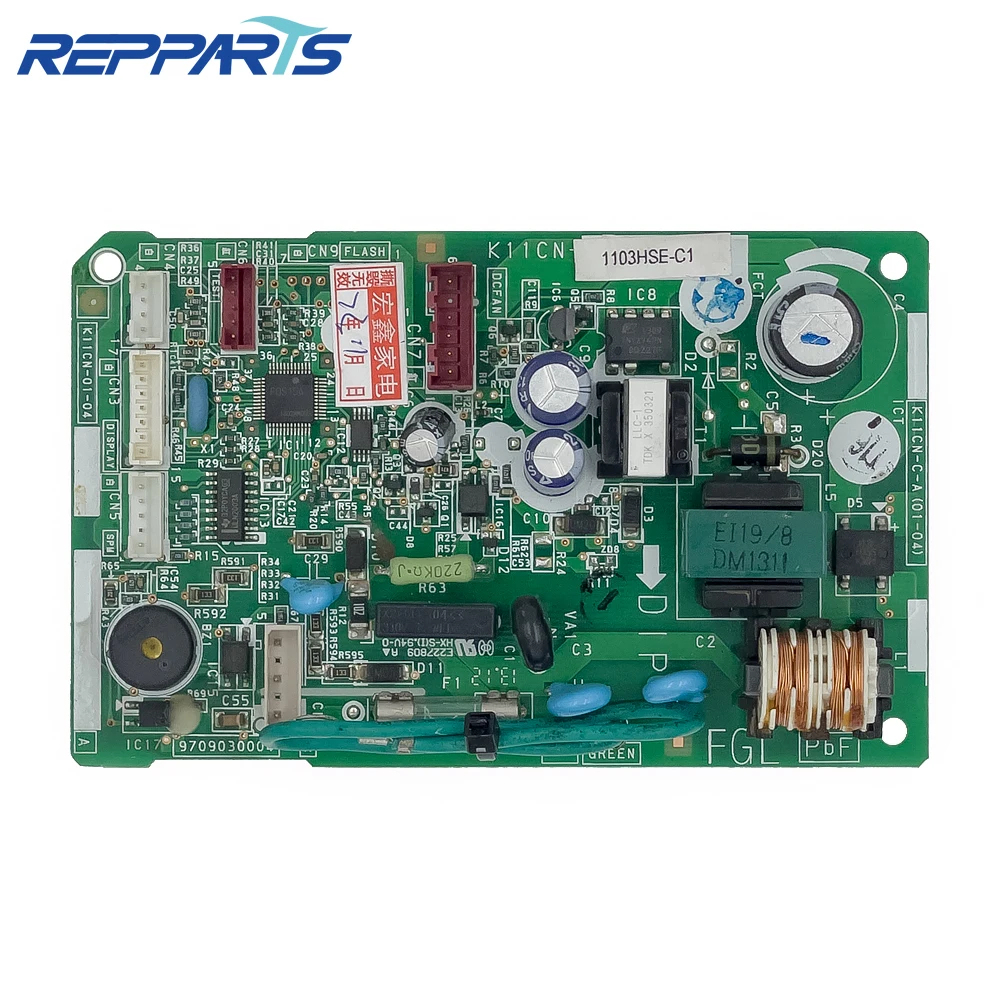 

Used K11CN-C-A(01-04) Circuit PCB K11CN-01-04 9709030004 Control Board For Fujitsu Air Conditioner Conditioning Parts