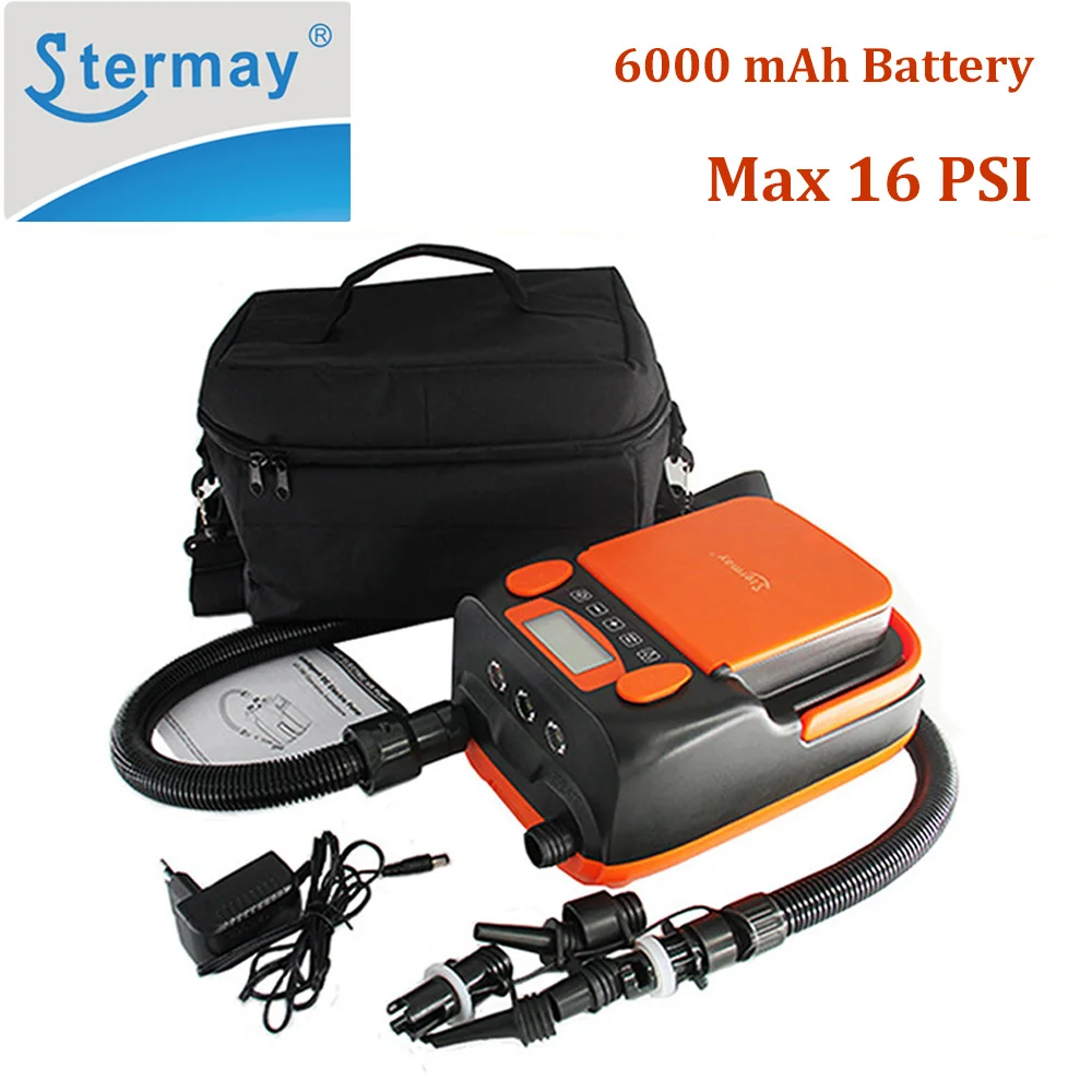 DC12V sup電動エアーポンプ16PSI電動エアーポンプsup 6000内蔵