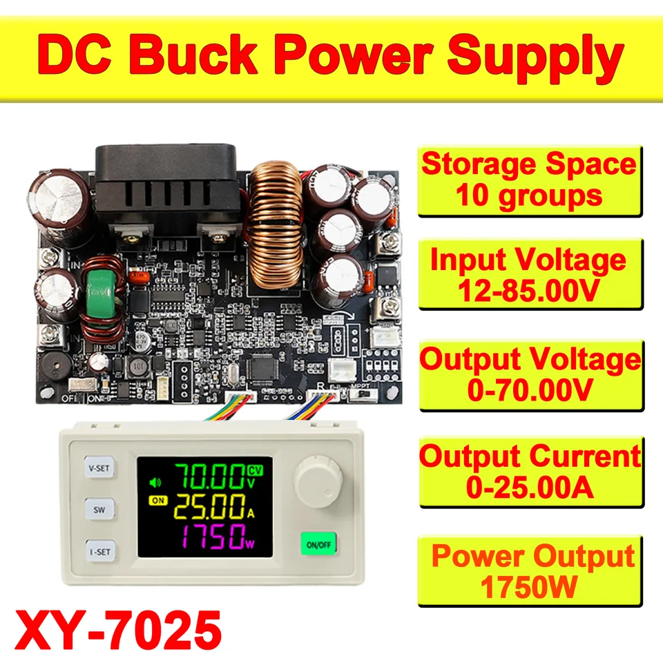 葉 ページ XY7025 CNC Adjustable DC Stabilized Voltage Power Supply Base
