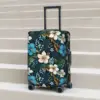 Hawaiian Flowers Suitcase Cover Beautiful Tropical Print Business Protection Flight Practical Luggage Case 1