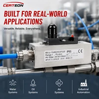 Détecteur de Débit à Piston LED pour Eau Huile et Gaz Interrupteur de Débit Réglable avec Alarme Contrôleur de Flux pour Pompe HVAC Système de Refroidissement 24VDC 220VAC 4