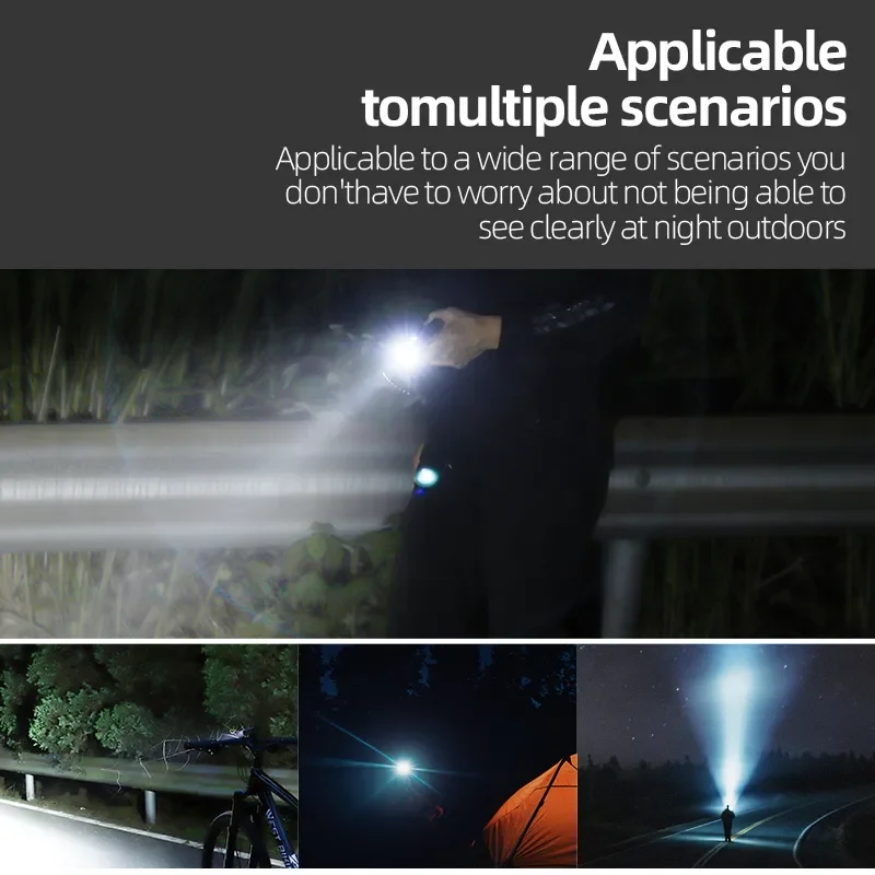 WEST BIKING Bicycle Headlights USB Rechargeable Portable Cycling Flashlight Ultralight Waterproof Lamp MTB Road Bike Front Light