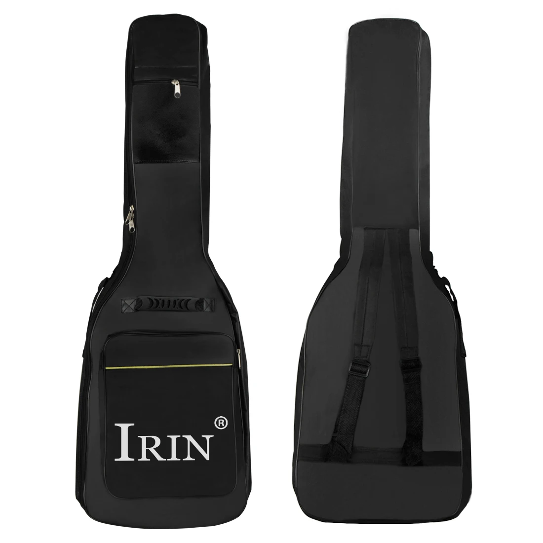 

38/39 Inch Electric Guitar Bag Oxford With Cotton Waterproof Guitar Backpack Thickening Shoulder Bag Guitar Accessories Black