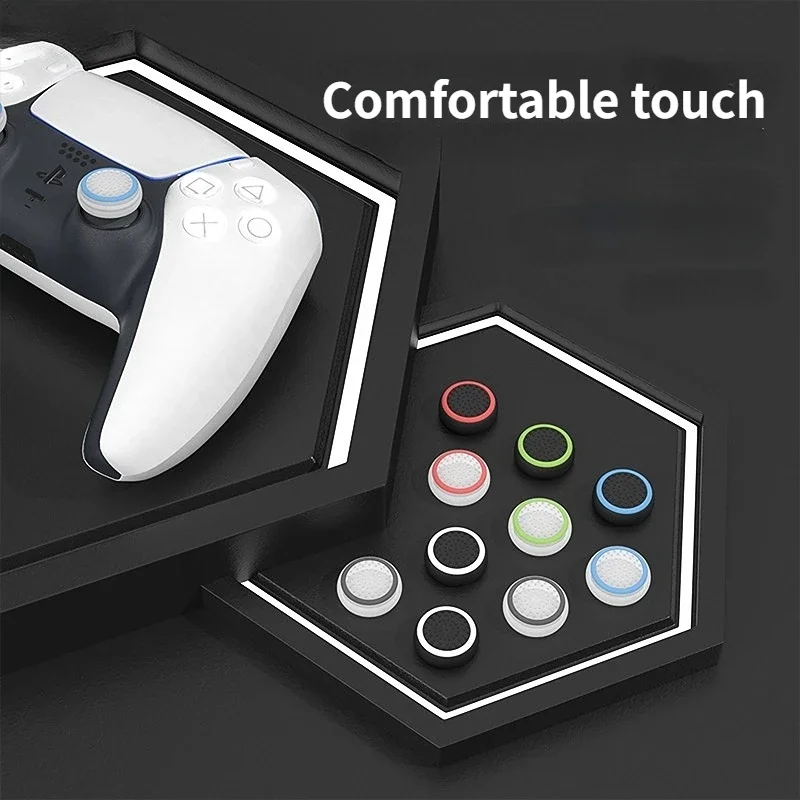 4pcs Analog Joystick Luminous Thumb Stick Grip Caps Case for PS5 PS4 Xbox 360 One Series X Switch Pro Controller Cover Accessory