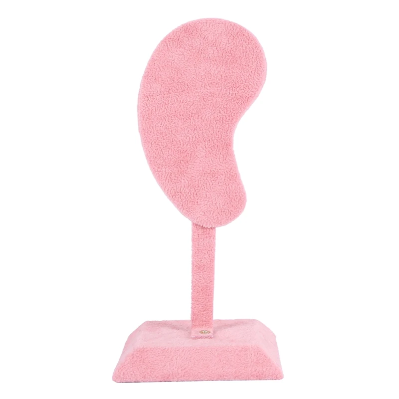 

Fashion Earring Display Stand Multi-Color Microfiber Earring Holder Ear Clip Stud Jewelry Display Organizer Stand